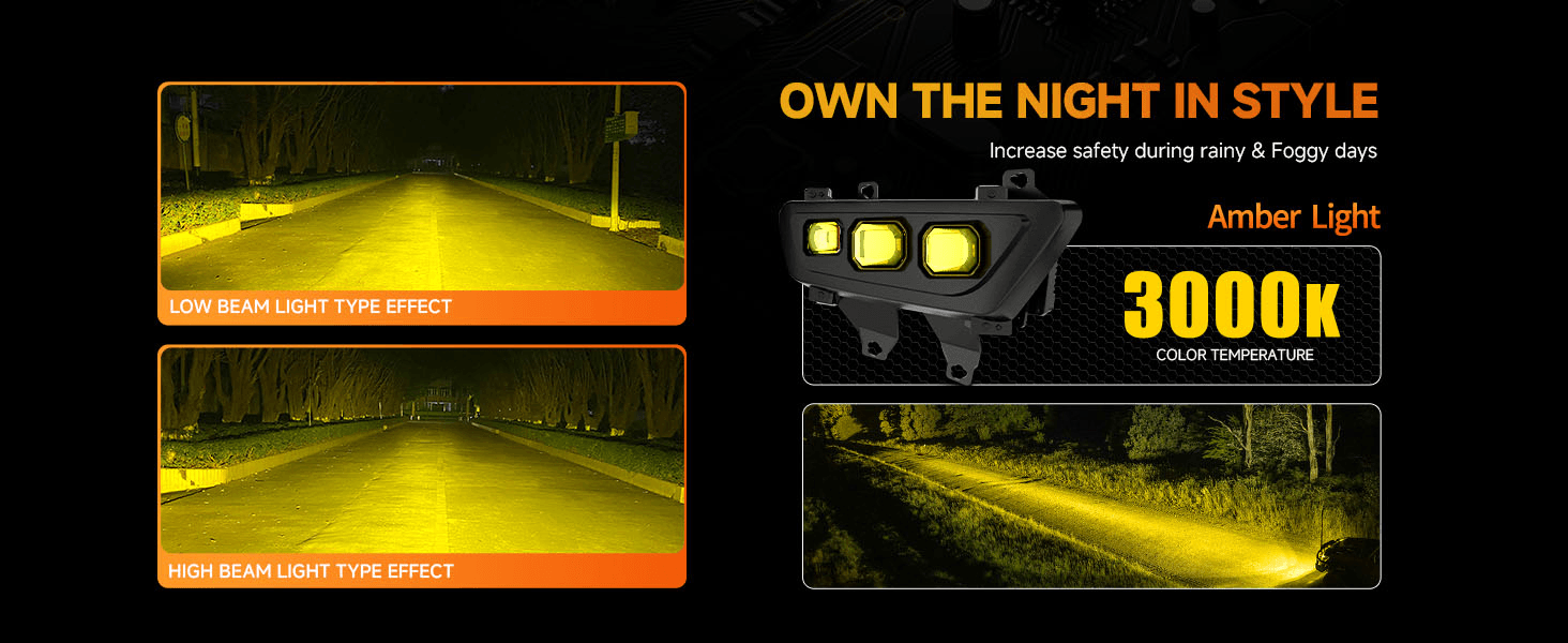Aozoom F-Raptor Fog Light for Ford F150/Bronco Raptor detail 7
