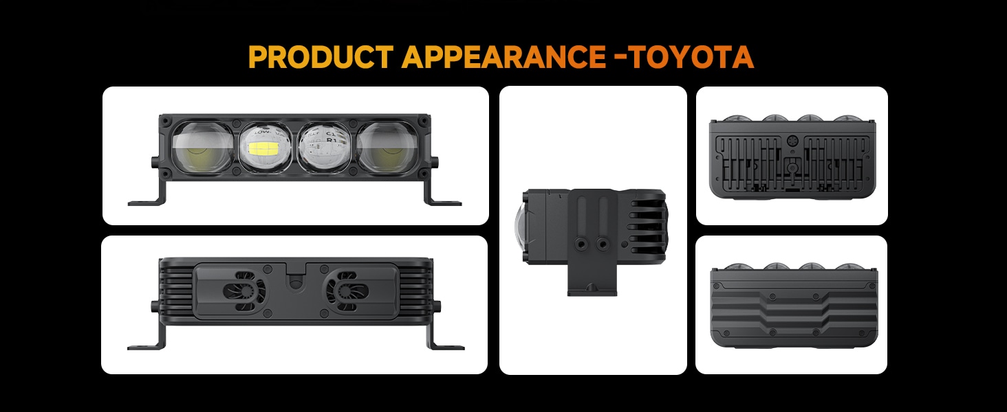 Aozoom Off-Road Series W-7 External Light, White Light Copy detail 11