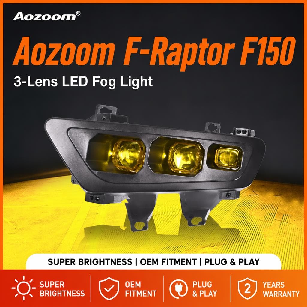 Aozoom F-Raptor Fog Light for Ford F150/Bronco Raptor image 1